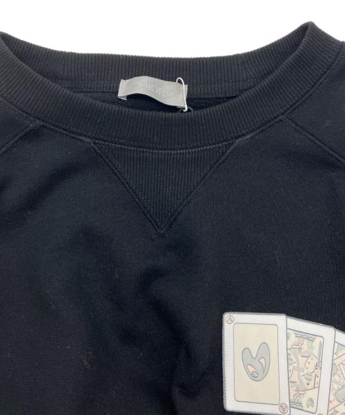 Dior（ディオール）DIOR (ディオール) Kenny Scharf Crewneck Sweatshirt ブラック サイズ:XXLの古着・服飾アイテム