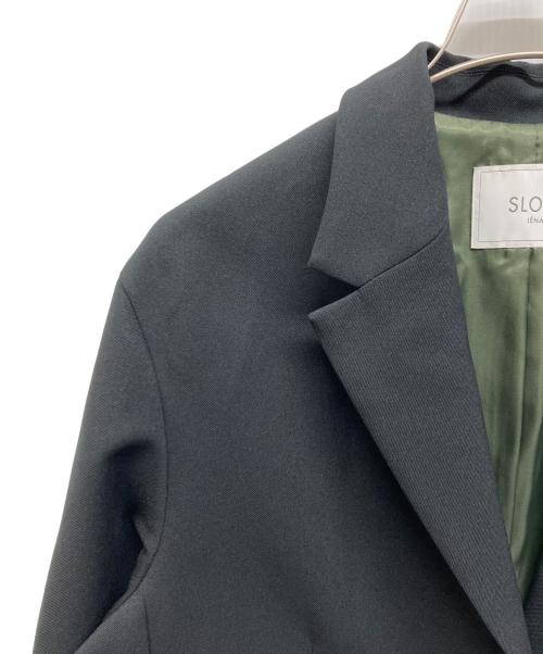 SLOBE IENA（スローブ イエナ）SLOBE IENA (スローブ イエナ) PE SHARK ビッグジャケット ブラック サイズ:Freeの古着・服飾アイテム