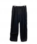 HOLLYWOOD RANCH MARKET×WIDESIDE YOHJI YAMAMOTOハリウッドランチマーケッド×）の古着「Track Pants」｜ブラック