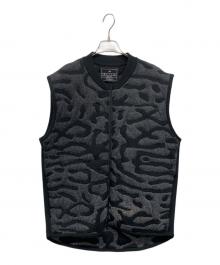 Y-3（ワイスリー）の古着「Running Engineered Insulated Vest」｜グレー×ブラック
