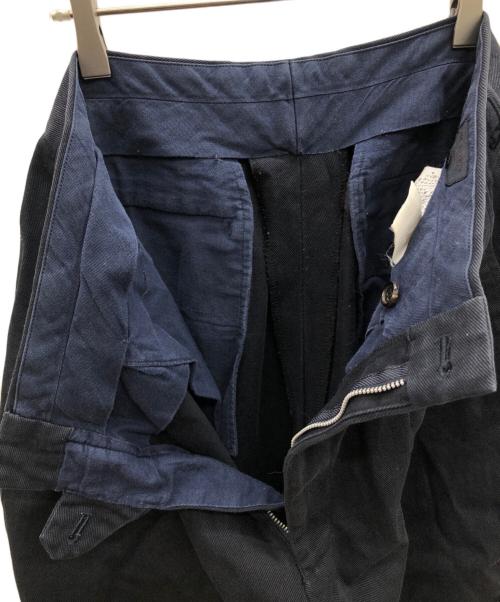 COMME des GARCONS HOMME（コムデギャルソン オム）COMME des GARCONS HOMME (コムデギャルソン オム) タックパンツ ネイビー サイズ:Sの古着・服飾アイテム