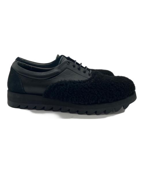 KIDS LOVE GAITE（キッズラブゲイト）KIDS LOVE GAITE (キッズラブゲイト) Alexander Lee Chang (アレキサンダーリーチャン) 異素材ミックスシューズ ブラック サイズ:6の古着・服飾アイテム