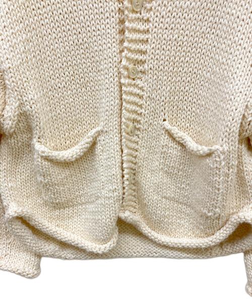 uca（ウカ）uca (ウカ) hand-knit liner knit CD アイボリー サイズ:Fの古着・服飾アイテム