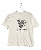 VISVIMビズビム）の古着「JUMBO TEE S/S V CRASH」｜ホワイト