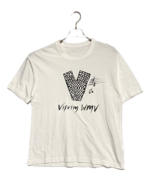 VISVIM（ビズビム）VISVIM (ビズビム) JUMBO TEE S/S V CRASH ホワイト サイズ:1の古着・服飾アイテム