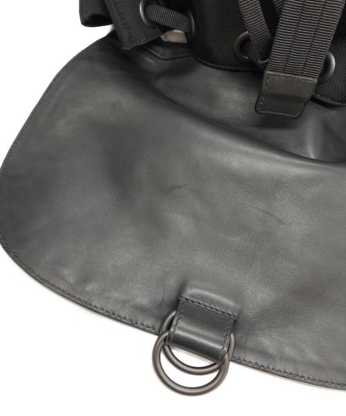 BOTTEGA VENETA（ボッテガベネタ）BOTTEGA VENETA (ボッテガベネタ) イントレチャート リュック ブラックの古着・服飾アイテム