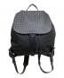 BOTTEGA VENETA（ボッテガベネタ）の古着「イントレチャート リュック」｜ブラック