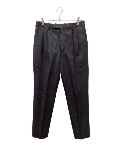 LAD MUSICIAN（ラッドミュージシャン）LAD MUSICIAN (ラッドミュージシャン) WOOL GABARDINE 2TUCK SLIM グレー サイズ:42の古着・服飾アイテム