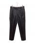LAD MUSICIAN（ラッドミュージシャン）の古着「WOOL GABARDINE 2TUCK SLIM」｜グレー