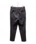 LAD MUSICIAN (ラッドミュージシャン) WOOL GABARDINE 2TUCK SLIM グレー サイズ:42：6000円