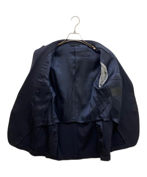 D'URBAN（ダーバン）D'URBAN (ダーバン) ウールジャージージャケット ネイビー サイズ:A4の古着・服飾アイテム