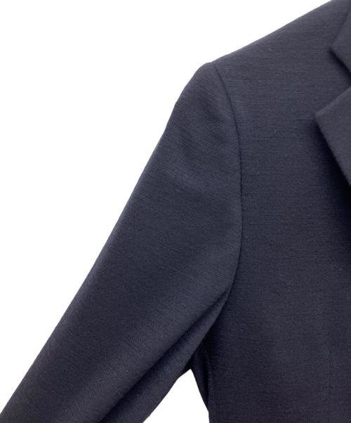 D'URBAN（ダーバン）D'URBAN (ダーバン) ウールジャージージャケット ネイビー サイズ:A4の古着・服飾アイテム