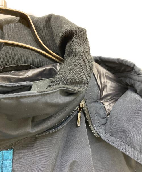 BLACK LABEL CRESTBRIDGE（ブラックレーベル クレストブリッジ）BLACK LABEL CRESTBRIDGE (ブラックレーベル クレストブリッジ) ホワイトグース ダウンジャケット ネイビー サイズ:ｌの古着・服飾アイテム