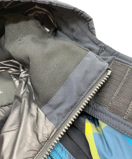 BLACK LABEL CRESTBRIDGE（ブラックレーベル クレストブリッジ）BLACK LABEL CRESTBRIDGE (ブラックレーベル クレストブリッジ) ホワイトグース ダウンジャケット ネイビー サイズ:ｌの古着・服飾アイテム