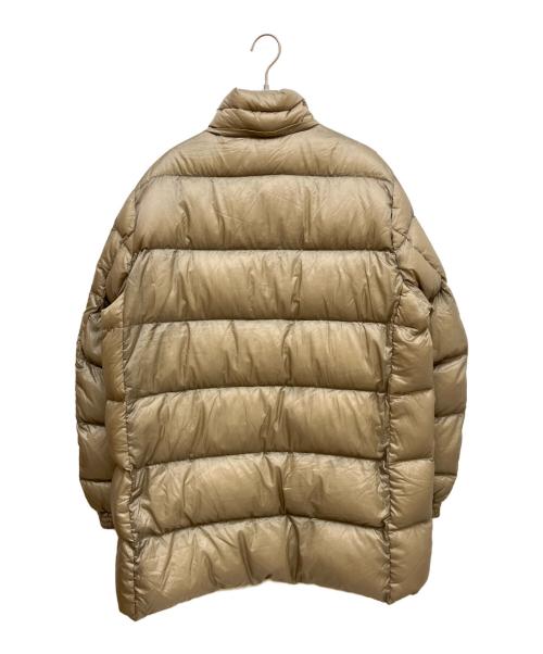 SANYOCOAT（サンヨーコート）SANYOCOAT (サンヨーコート) ナイロンフーデッドダウンコート ベージュ サイズ:SIZE LLの古着・服飾アイテム