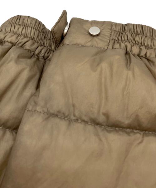SANYOCOAT（サンヨーコート）SANYOCOAT (サンヨーコート) ナイロンフーデッドダウンコート ベージュ サイズ:SIZE LLの古着・服飾アイテム