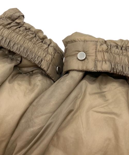 SANYOCOAT（サンヨーコート）SANYOCOAT (サンヨーコート) ナイロンフーデッドダウンコート ベージュ サイズ:SIZE LLの古着・服飾アイテム