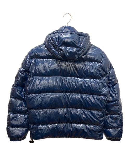 BOSS HUGO BOSS（ボス ヒューゴボス）BOSS HUGO BOSS (ボス ヒューゴボス) 10218994　ナイロン ダウンジャケット ブルー サイズ:42の古着・服飾アイテム