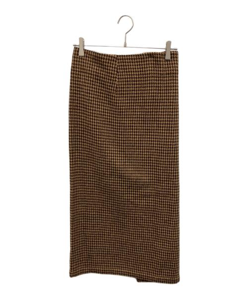 tricot COMME des GARCONS（トリココムデギャルソン）tricot COMME des GARCONS (トリココムデギャルソン) ウールスカート ブラウン サイズ:Freeの古着・服飾アイテム