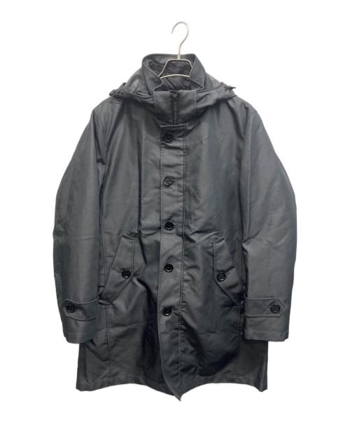 BLACK LABEL CRESTBRIDGE（ブラックレーベル クレストブリッジ）BLACK LABEL CRESTBRIDGE (ブラックレーベル クレストブリッジ) Wフェイス10MONTHシティーパーカー グレー サイズ:LLの古着・服飾アイテム