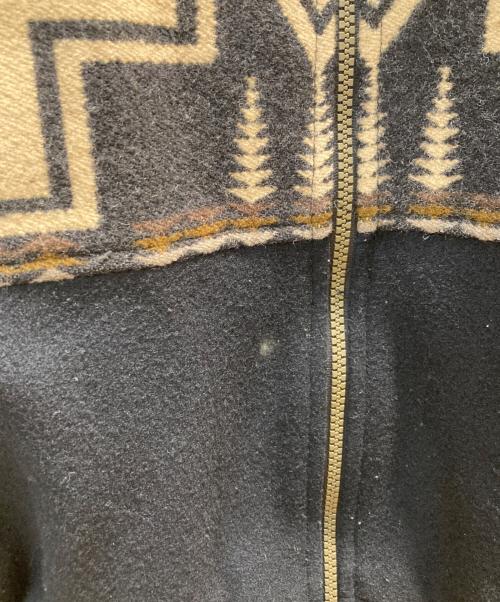 PENDLETON（ペンドルトン）PENDLETON (ペンドルトン) ネイティブ柄ウールジャケット ブラック サイズ:Mの古着・服飾アイテム