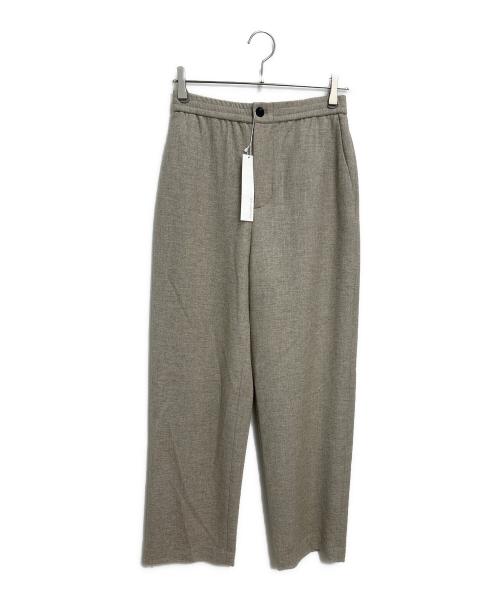 GALERIE VIE（ギャルリーヴィー）GALERIE VIE (ギャルリーヴィー) メランジツイル イージーストレートパンツ ベージュ サイズ:36の古着・服飾アイテム