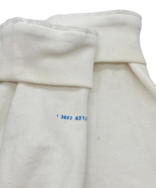 MONCLER（モンクレール）MONCLER (モンクレール) FRAGMENT DESIGN (フラグメントデザイン) ジップアップパーカー ホワイト サイズ:Lの古着・服飾アイテム