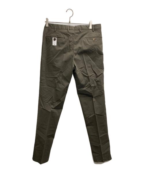 PT TORINO（ピーティートリノ）PT TORINO (ピーティートリノ) スリムフィットスラックス オリーブ サイズ:50の古着・服飾アイテム