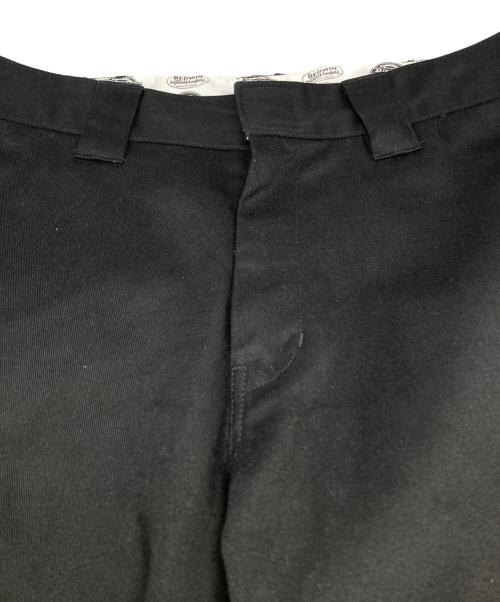 Dickies（ディッキーズ）Dickies (ディッキーズ) BEDWIN &THE HEARTBREAKERS (ベドウィンアンドザ ハートブレイカーズ) ワーク パンツ ブラック サイズ:3の古着・服飾アイテム