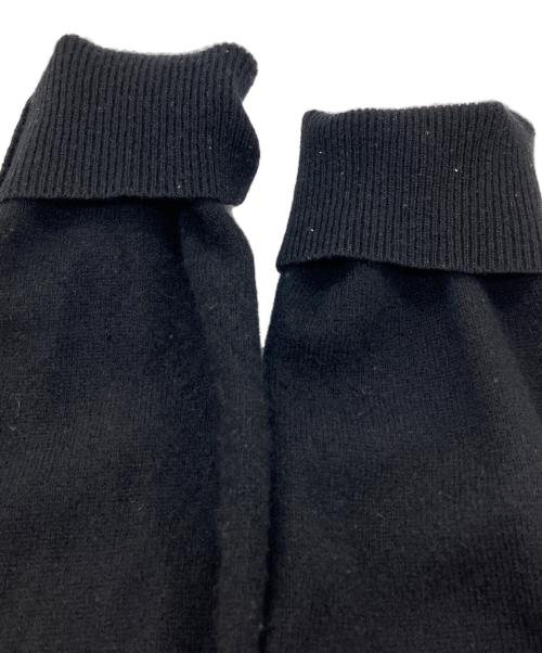 PLAY COMME des GARCONS（プレイコムデギャルソン）PLAY COMME des GARCONS (プレイコムデギャルソン) ハートワッペンカーディガン ブラック サイズ:Lの古着・服飾アイテム