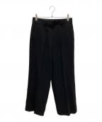 theoryセオリー）の古着「Admiral Crepe Relax Straight Pant J」｜ブラック