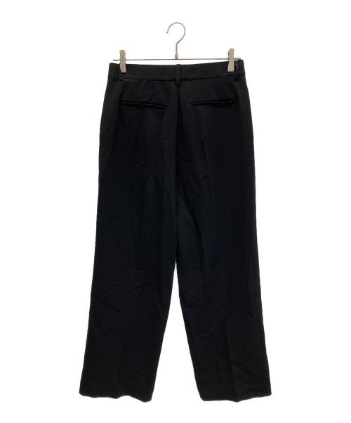 theory（セオリー）theory (セオリー) Admiral Crepe Relax Straight Pant J ブラック サイズ:2の古着・服飾アイテム