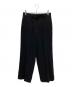 theory（セオリー）の古着「Admiral Crepe Relax Straight Pant J」｜ブラック
