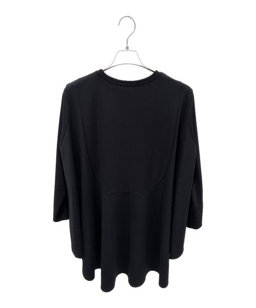 ADORE（アドーア）ADORE (アドーア) ストレッチポンチカットソー ブラック サイズ:38の古着・服飾アイテム