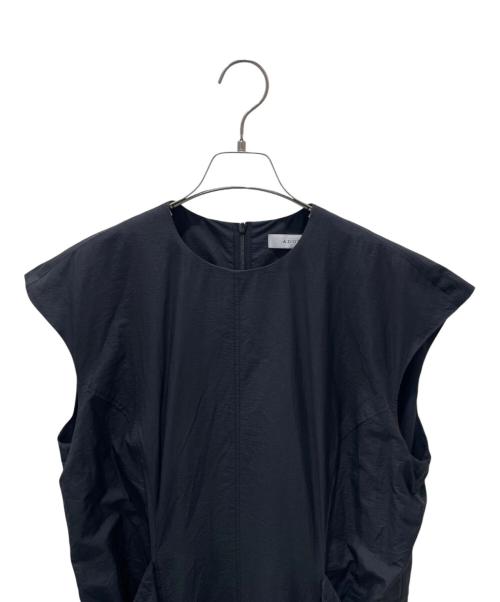 ADORE（アドーア）ADORE (アドーア) ナイロンコットンタフタワンピース ブラック サイズ:38の古着・服飾アイテム
