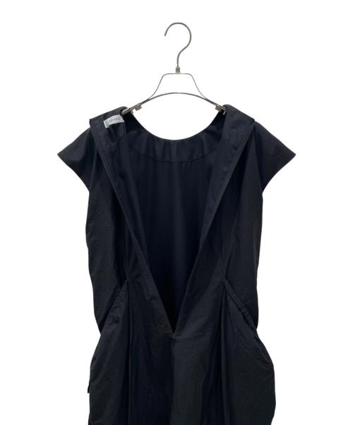 ADORE（アドーア）ADORE (アドーア) ナイロンコットンタフタワンピース ブラック サイズ:38の古着・服飾アイテム