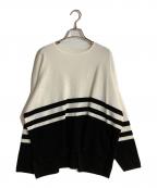 ADOREアドーア）の古着「ブライトストレッチニット」｜アイボリー