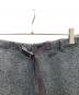 中古・古着 GRAMICCI (グラミチ) BONDING KNIT FLEECE NARROW RIB PANT チャコールグレー サイズ:M：5000円