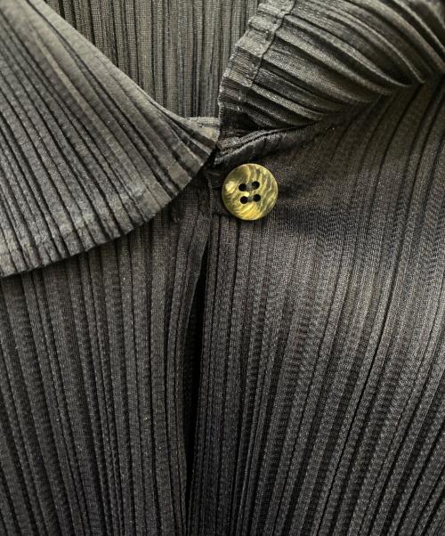 PLEATS PLEASE（プリーツプリーズ）PLEATS PLEASE (プリーツプリーズ) プリーツカットソー ネイビー サイズ:3の古着・服飾アイテム