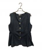 room306ルームサンマルロクコンテンポラリー）の古着「Design Button Vest」｜グレー