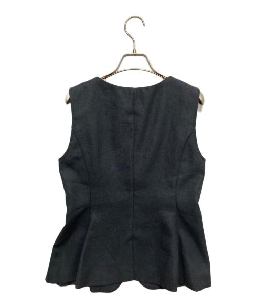 room306（ルームサンマルロクコンテンポラリー）room306 (ルームサンマルロクコンテンポラリー) Design Button Vest グレー サイズ:FREE 未使用品の古着・服飾アイテム
