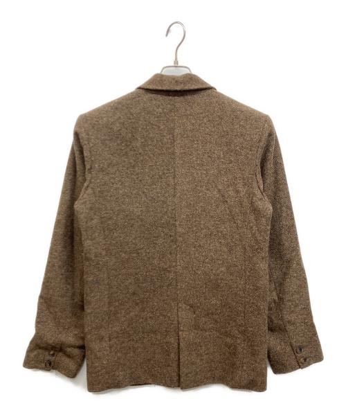 CALNAMUR（カルナムール）CALNAMUR (カルナムール) オーバーサイズシングルジャケット ブラウン サイズ:Freeの古着・服飾アイテム