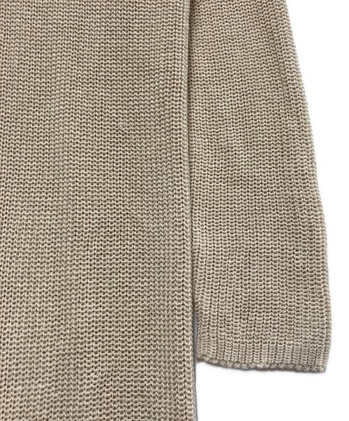 Sea Room lynn（シールームリン）Sea Room lynn (シールームリン) Relax Drytouch Knit ワンピース/ニットワンピース ベージュ サイズ:S 未使用品の古着・服飾アイテム