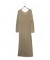 Sea Room lynn (シールームリン) Relax Drytouch Knit ワンピース/ニットワンピース ベージュ サイズ:S 未使用品：5000円