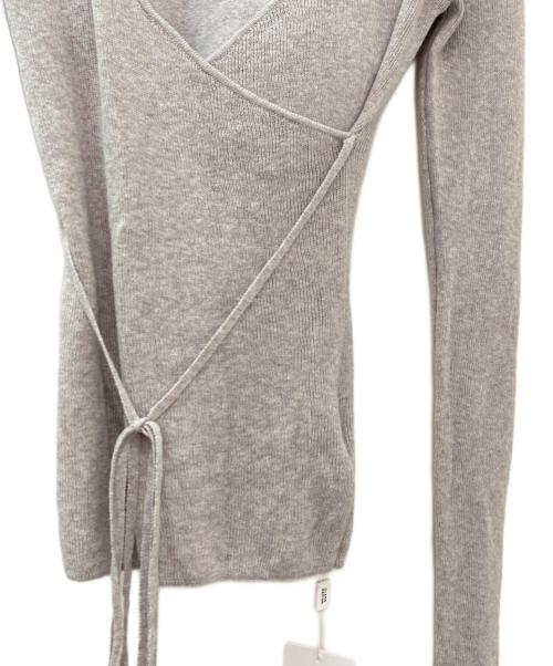 CLANE（クラネ）CLANE (クラネ) CAMISOLE SET CACHECOEUR KNIT TOPS グレー サイズ:Freeの古着・服飾アイテム