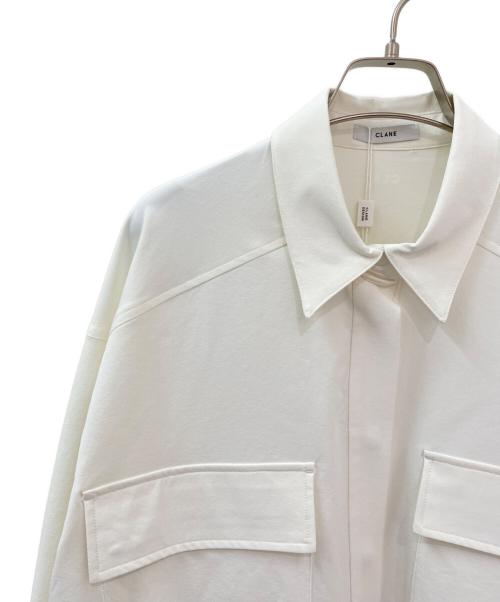CLANE（クラネ）CLANE (クラネ) RASH GUARD HUGE SHIRTS アイボリー サイズ:1の古着・服飾アイテム