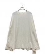 ETRE TOKYOエトレトウキョウ）の古着「シングルカフスクルーネックトップス」｜アイボリー