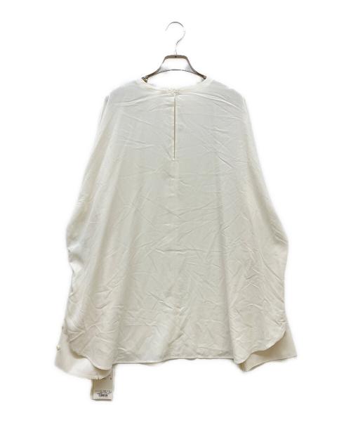 ETRE TOKYO（エトレトウキョウ）ETRE TOKYO (エトレトウキョウ) シングルカフスクルーネックトップス アイボリー サイズ:FREE 未使用品の古着・服飾アイテム