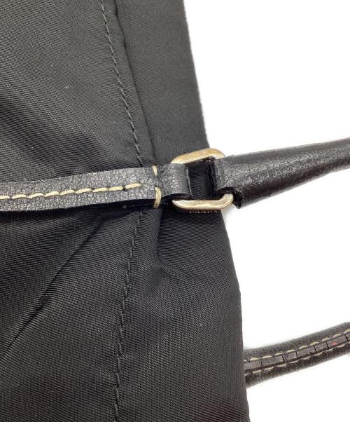 PRADA（プラダ）PRADA (プラダ) TESSUTOハンドバッグ ブラックの古着・服飾アイテム