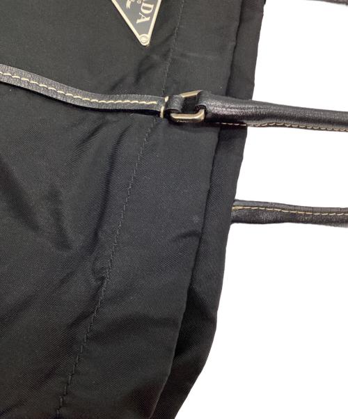 PRADA（プラダ）PRADA (プラダ) TESSUTOハンドバッグ ブラックの古着・服飾アイテム